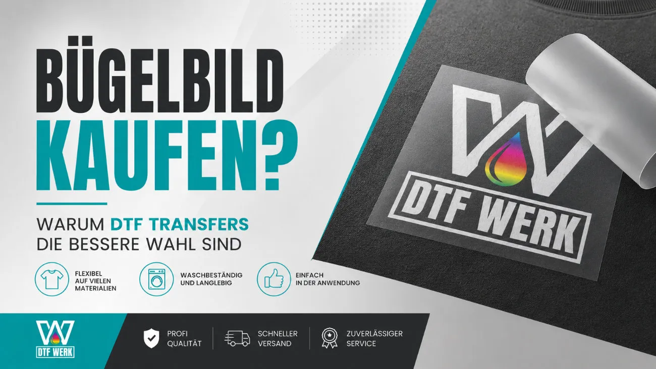 Bügelbild kaufen – warum DTF Transfers die bessere Wahl sind